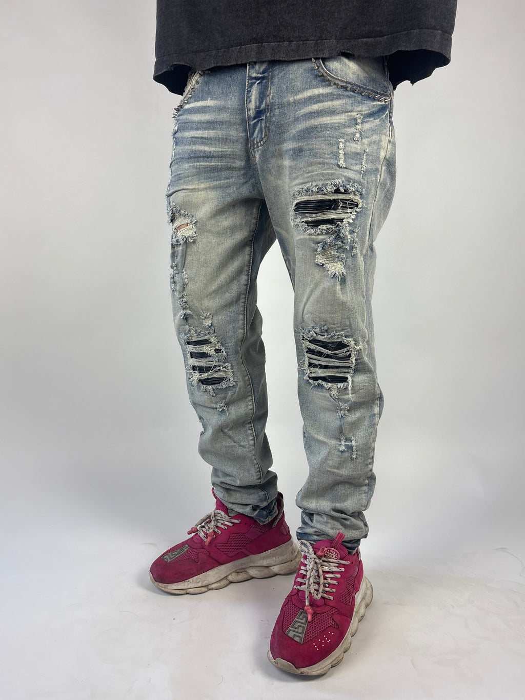LYRCKSS JEANS BLACK